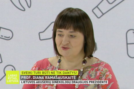 Sveikos dantenos - vienas iš būdų užkirsti kelią priešlaikiniam gimdymui