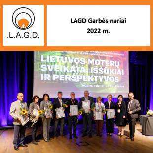 Paskelbti LAGD Garbės nariai nuo 2022 m.